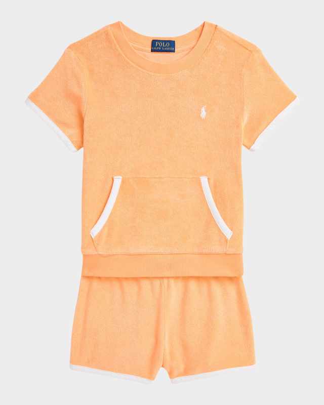 Boy's Two-Piece French Terry Set, Size 2-